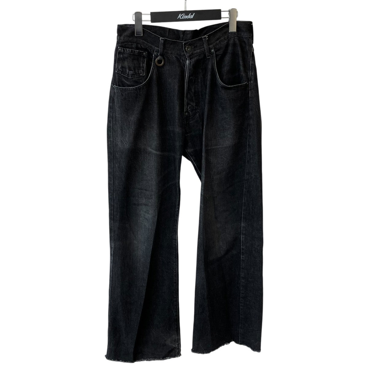 Front Lowrised Flare Denim PantsデニムパンツS23AW23DNM