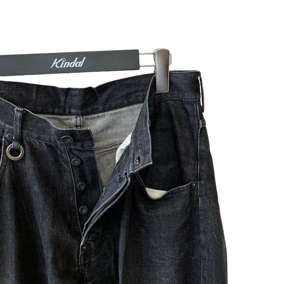 Front Lowrised Flare Denim PantsデニムパンツS23AW23DNM