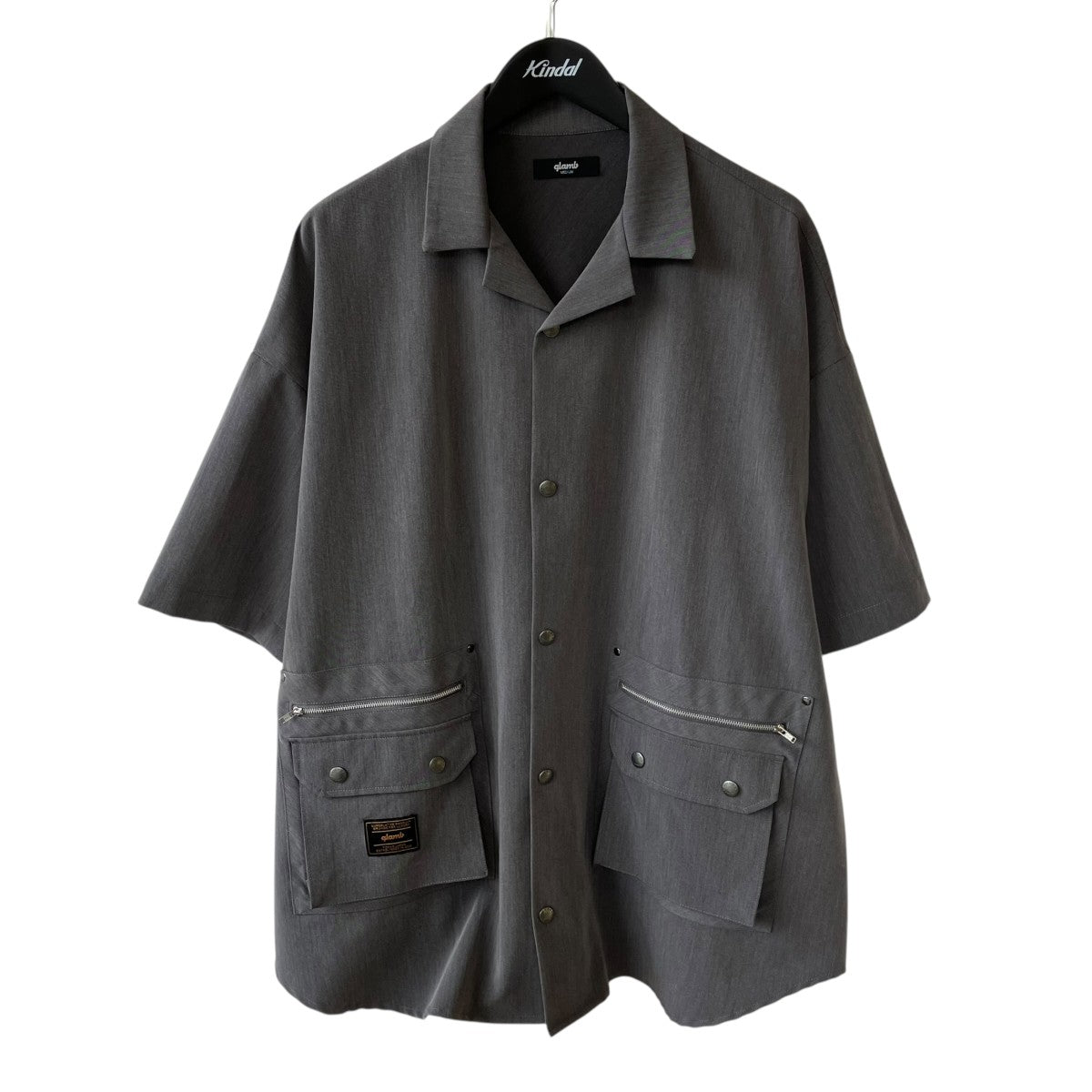 4XL Suit Fabric Shirt半袖シャツGB0225ISH07