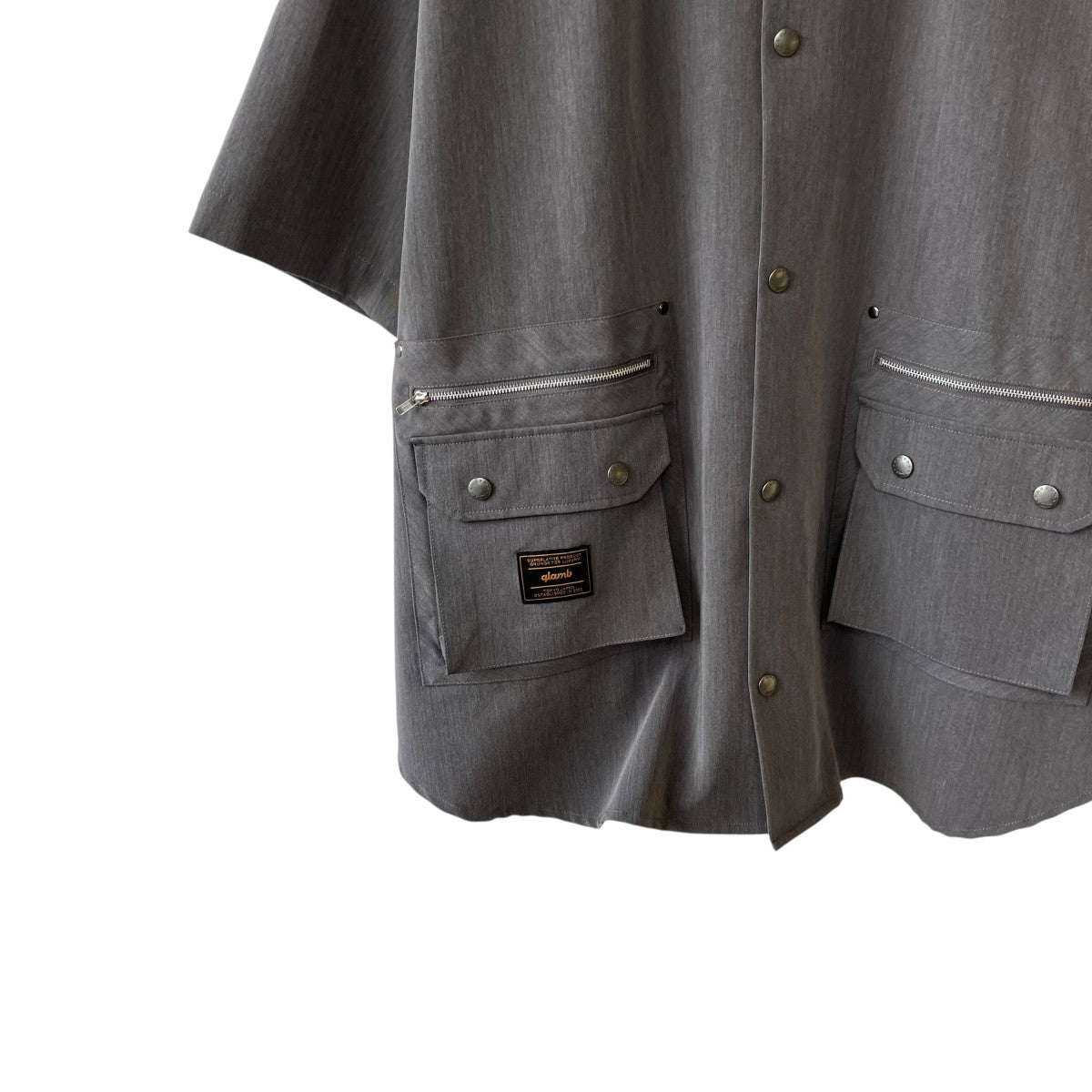 4XL Suit Fabric Shirt半袖シャツGB0225ISH07