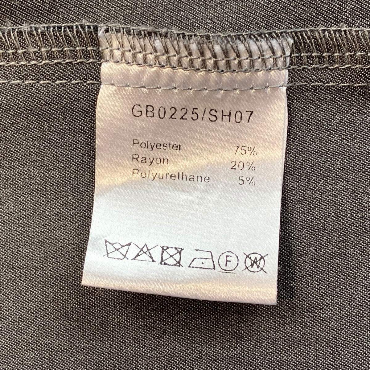 4XL Suit Fabric Shirt半袖シャツGB0225ISH07