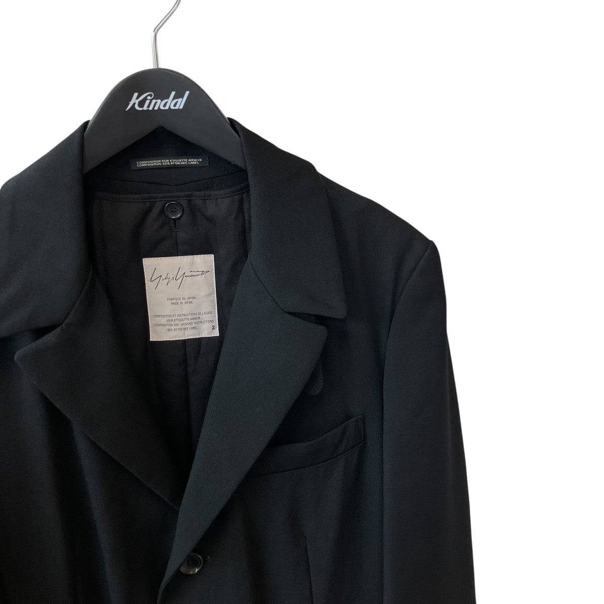 Yohji Yamamoto Femme(ヨウジヤマモト ファム) ライナー付コートFK-J42