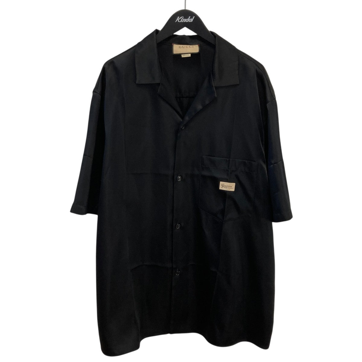 GUCCI(グッチ) 半袖シャツ769517 769517 ブラック サイズ 54｜【公式