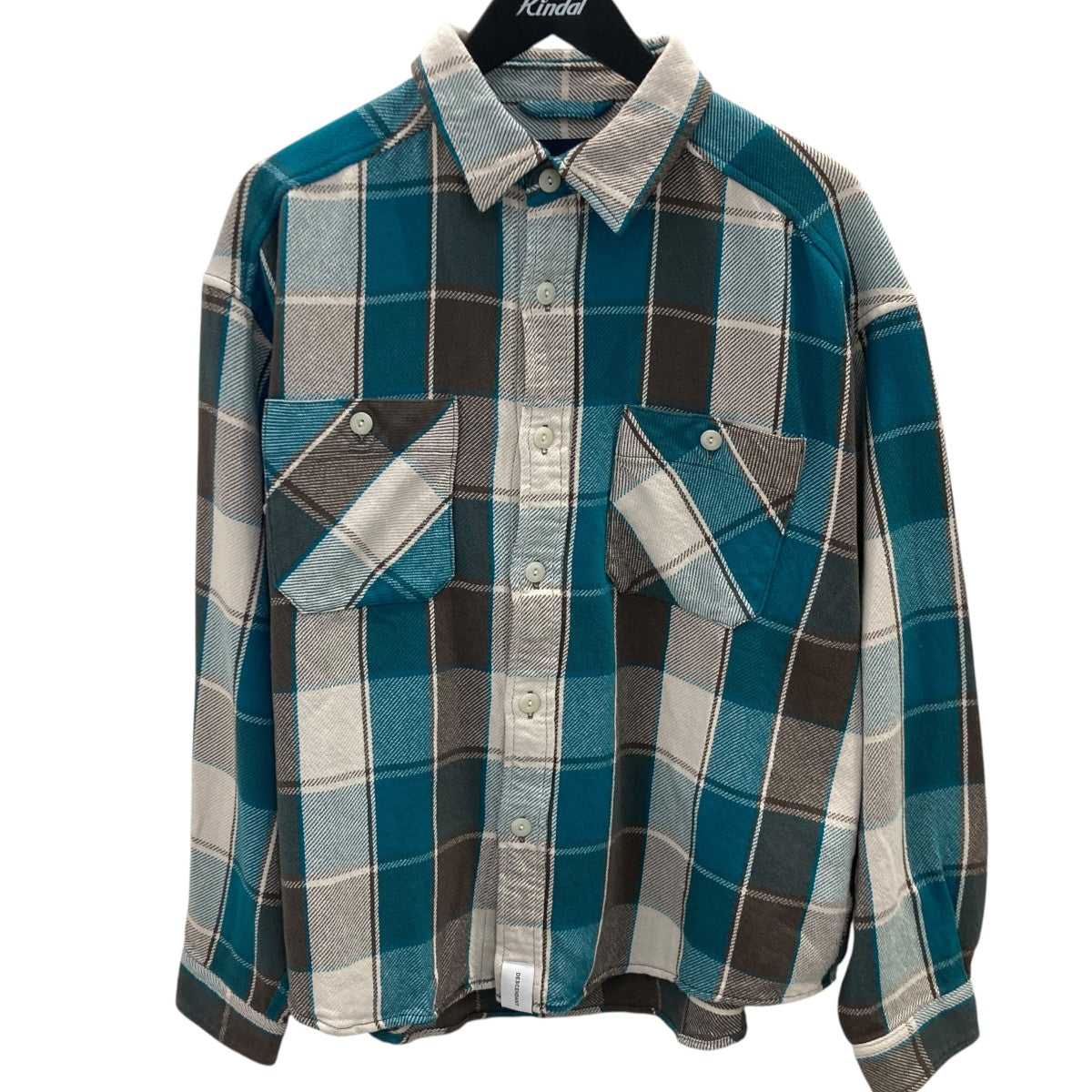 VANNING PLAID LS SHIRT長袖ネルチェックシャツ261TQDS-SHM03