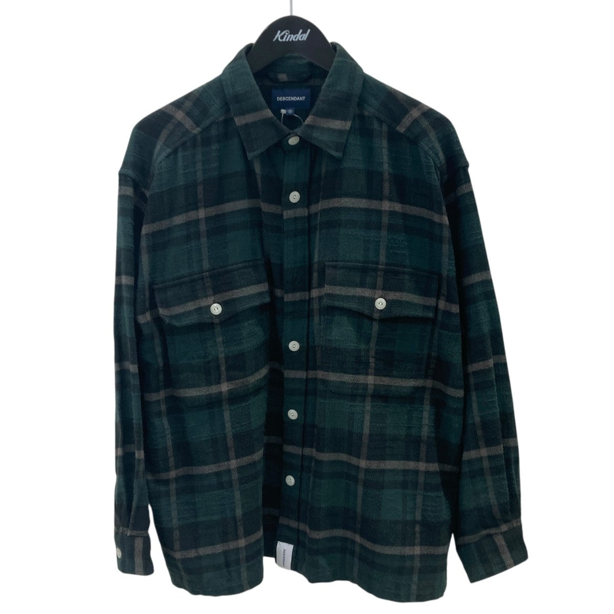 VANNING PLAID LS SHIRT長袖ネルチェックシャツ252TQDS-SHM04