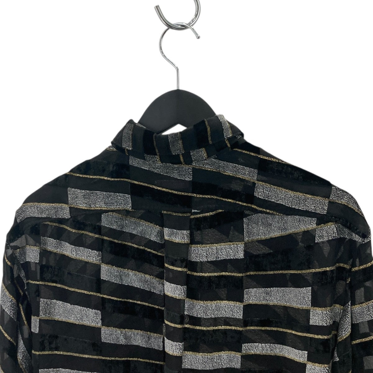 Woven Blanket Coat長袖シャツerl04-b007