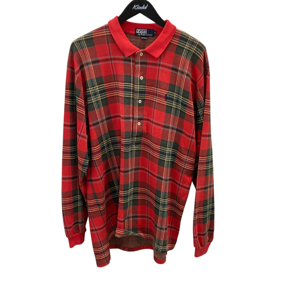 POLO RALPH LAUREN チェックポロシャツ 古着・中古-1枚目のアイテム画像