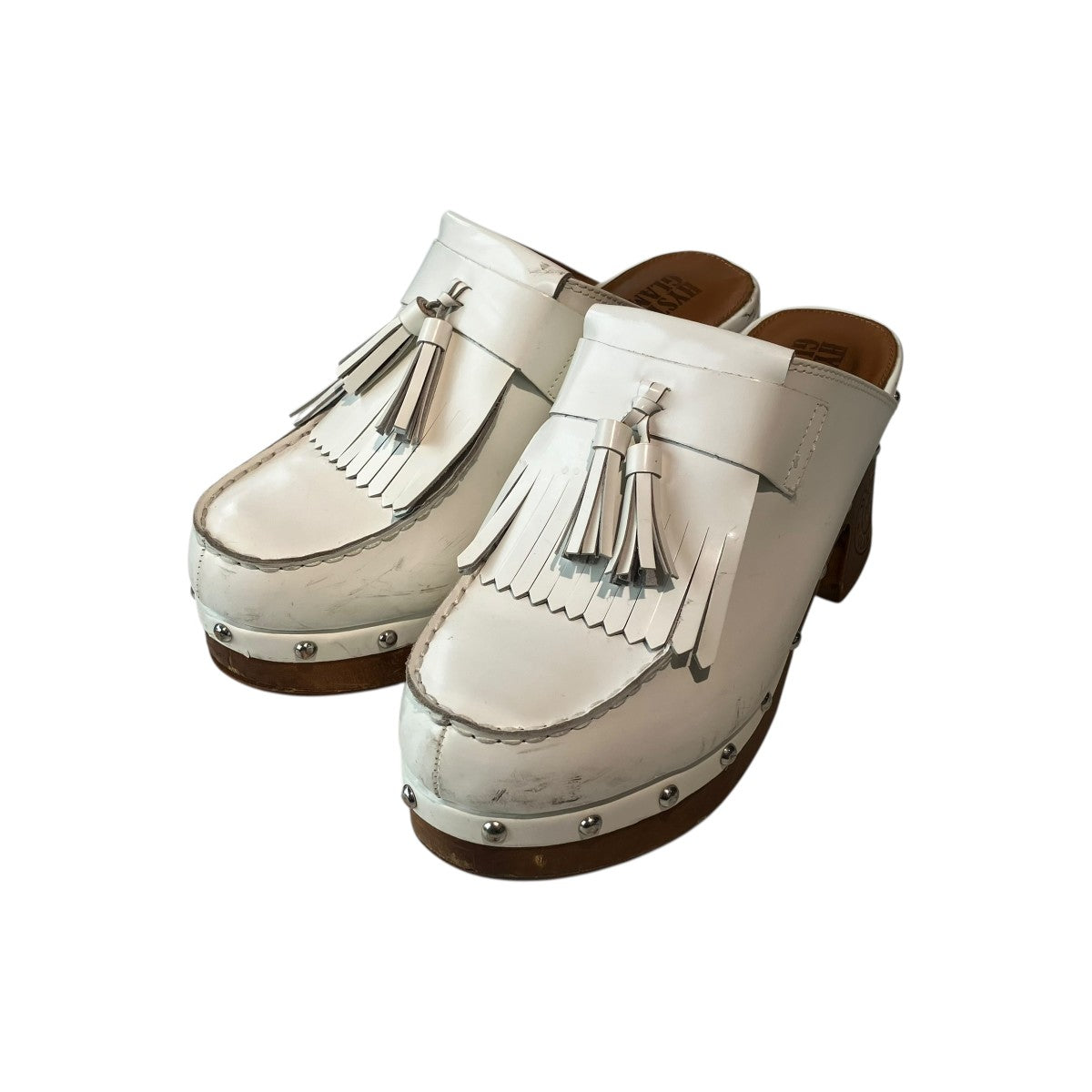WOODHEELサボサンダル0153QS