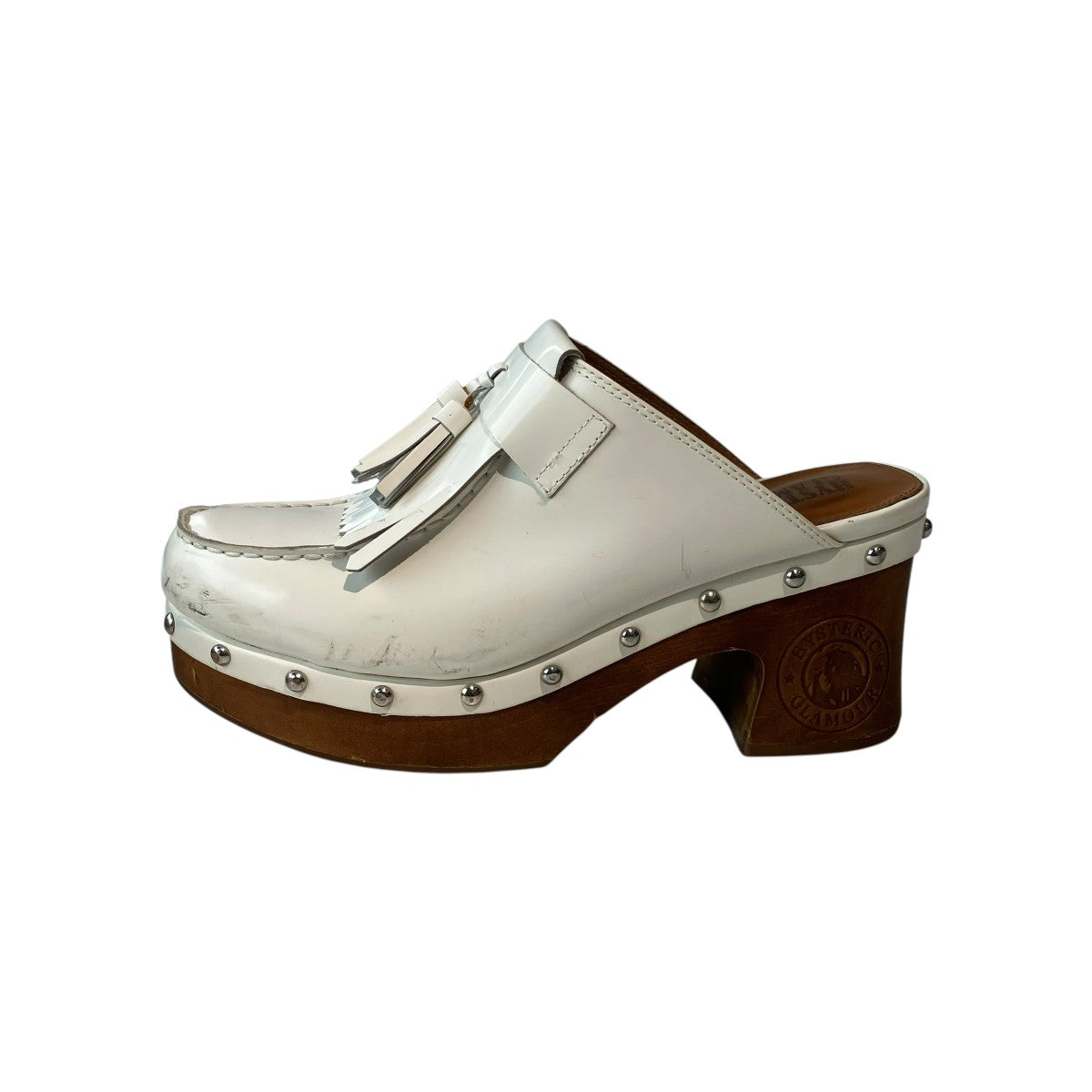 WOODHEELサボサンダル0153QS