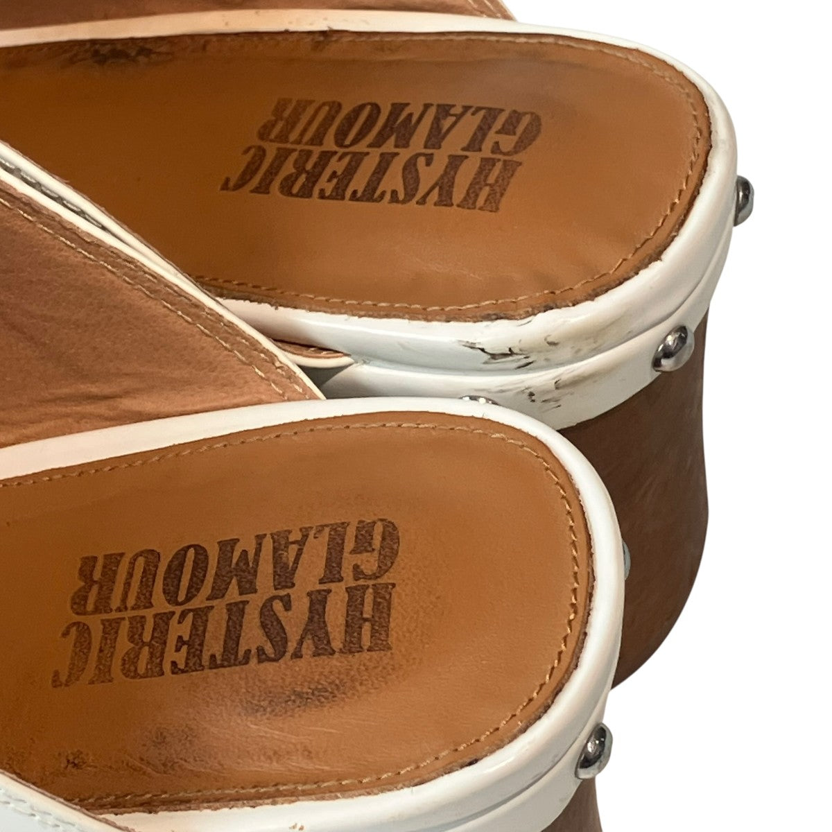 WOODHEELサボサンダル0153QS
