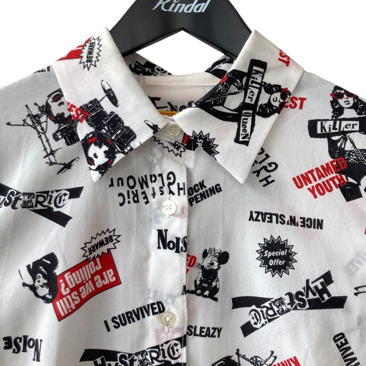 ROCK HAPPENING柄シャツ01253AH03