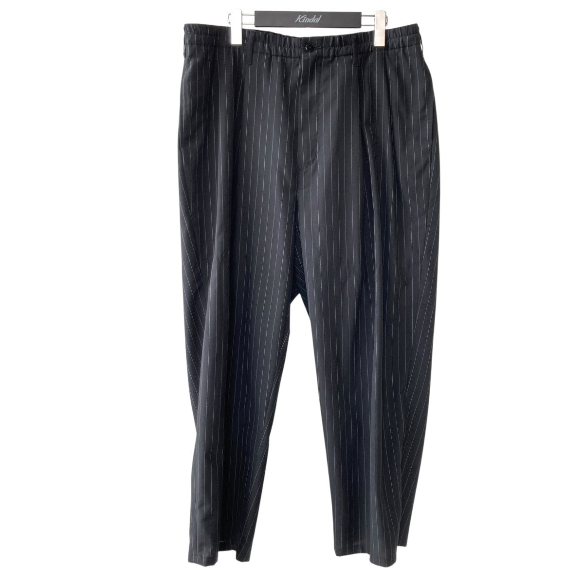 25AWT W 2 Tuck Easy Pantsストライプパンツ