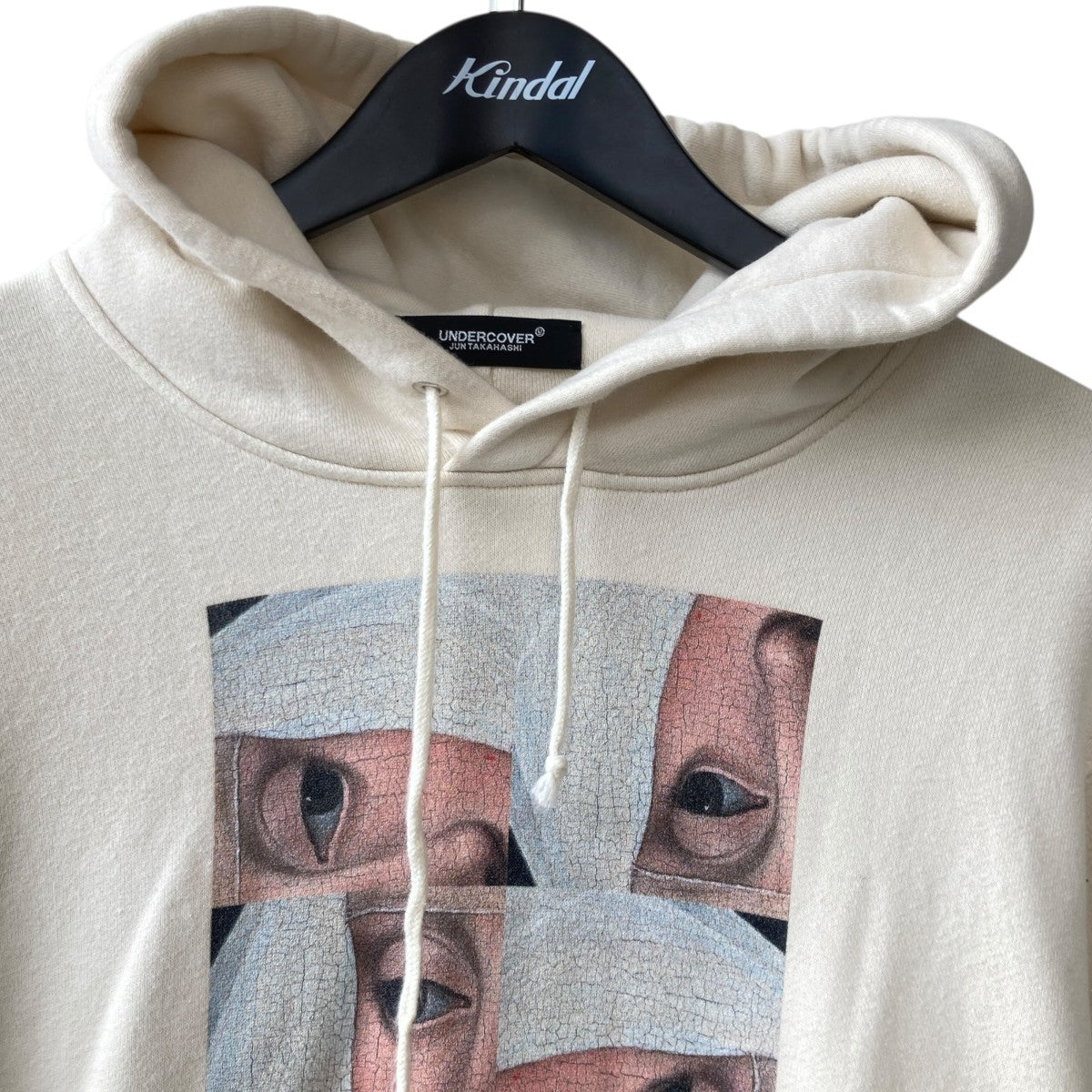4eyeshoodie Faces Hoodieプルオーバーパーカーuc2a4894-1