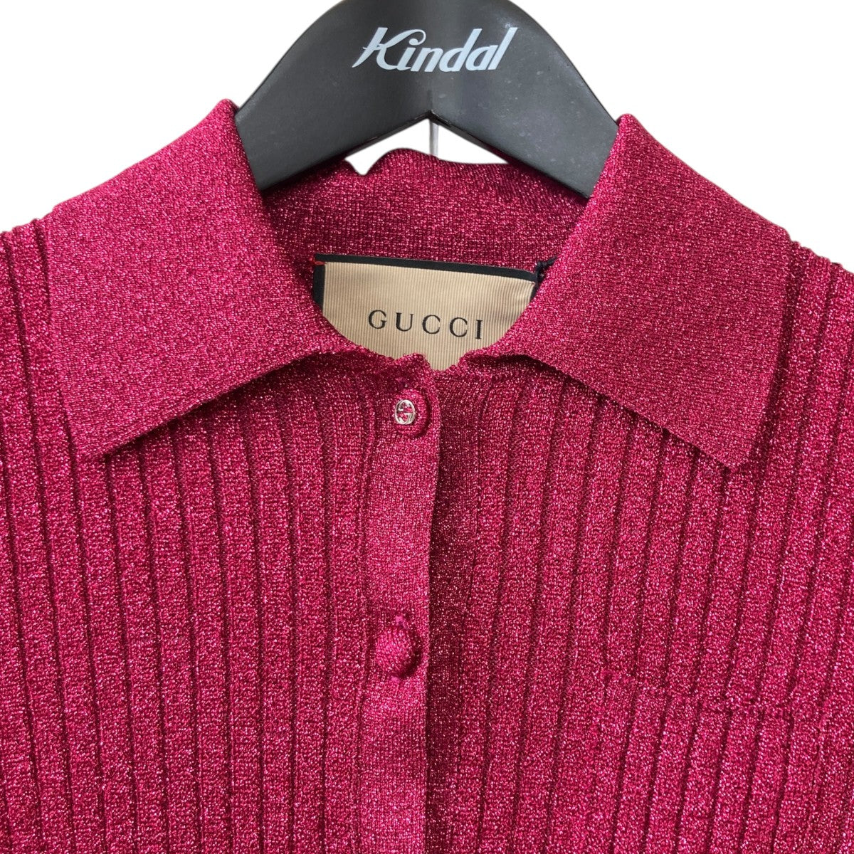 GUCCI(グッチ) Short Sleeve Knit Polo Shirt半袖ニットポロシャツ
