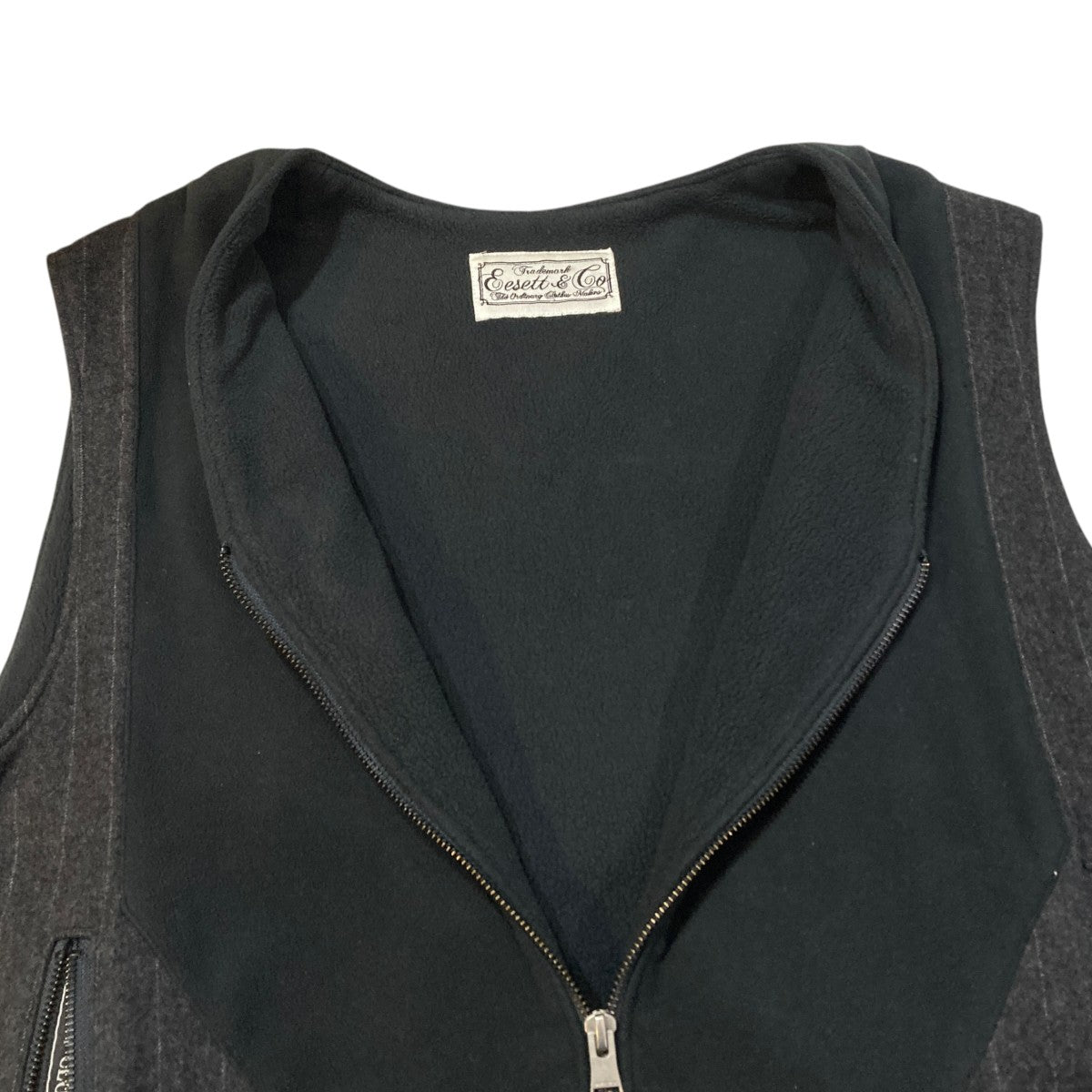 ZIP VEST(WIGHT)ベスト