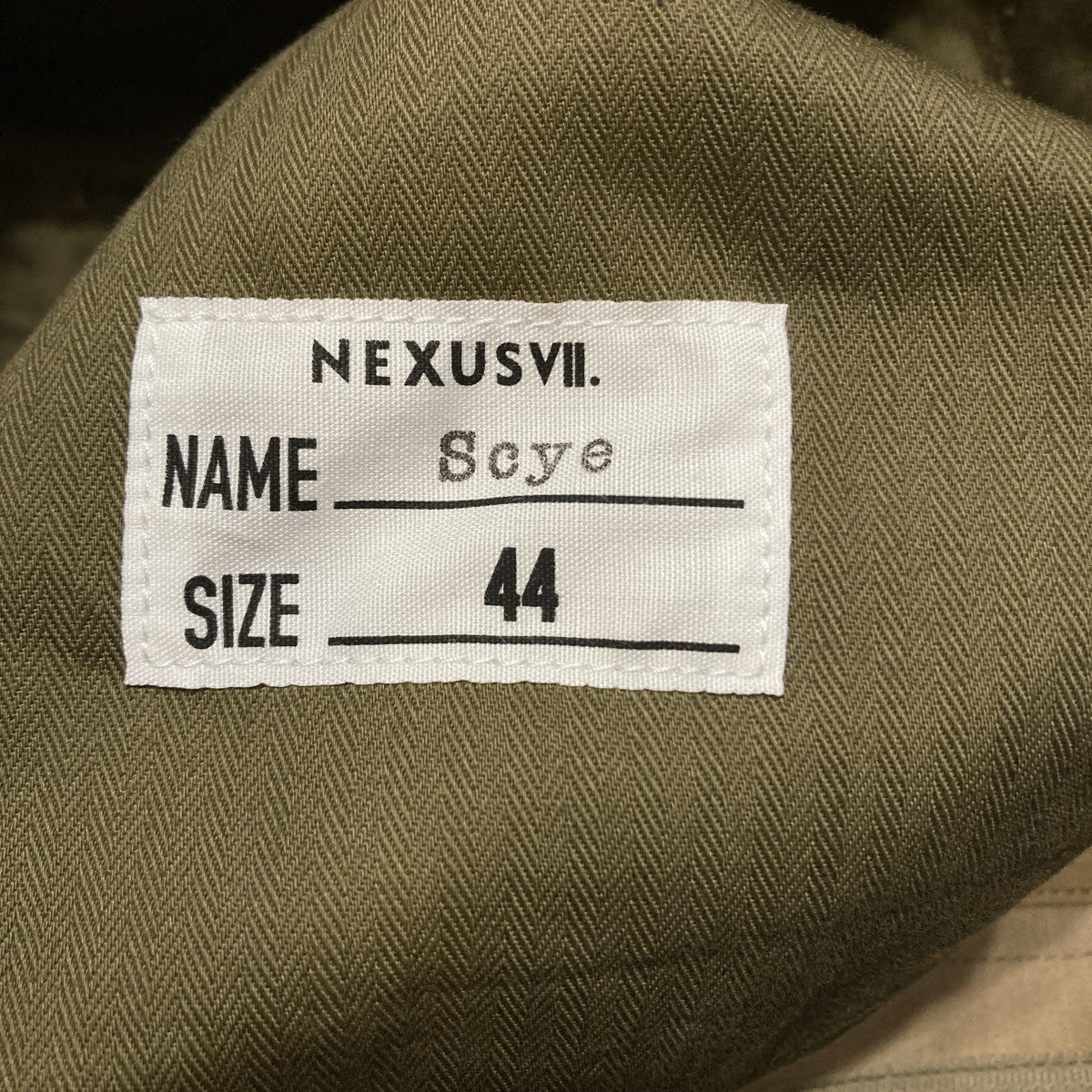SANJOAQUIN CHINO TROUSERチノパン1123-83404