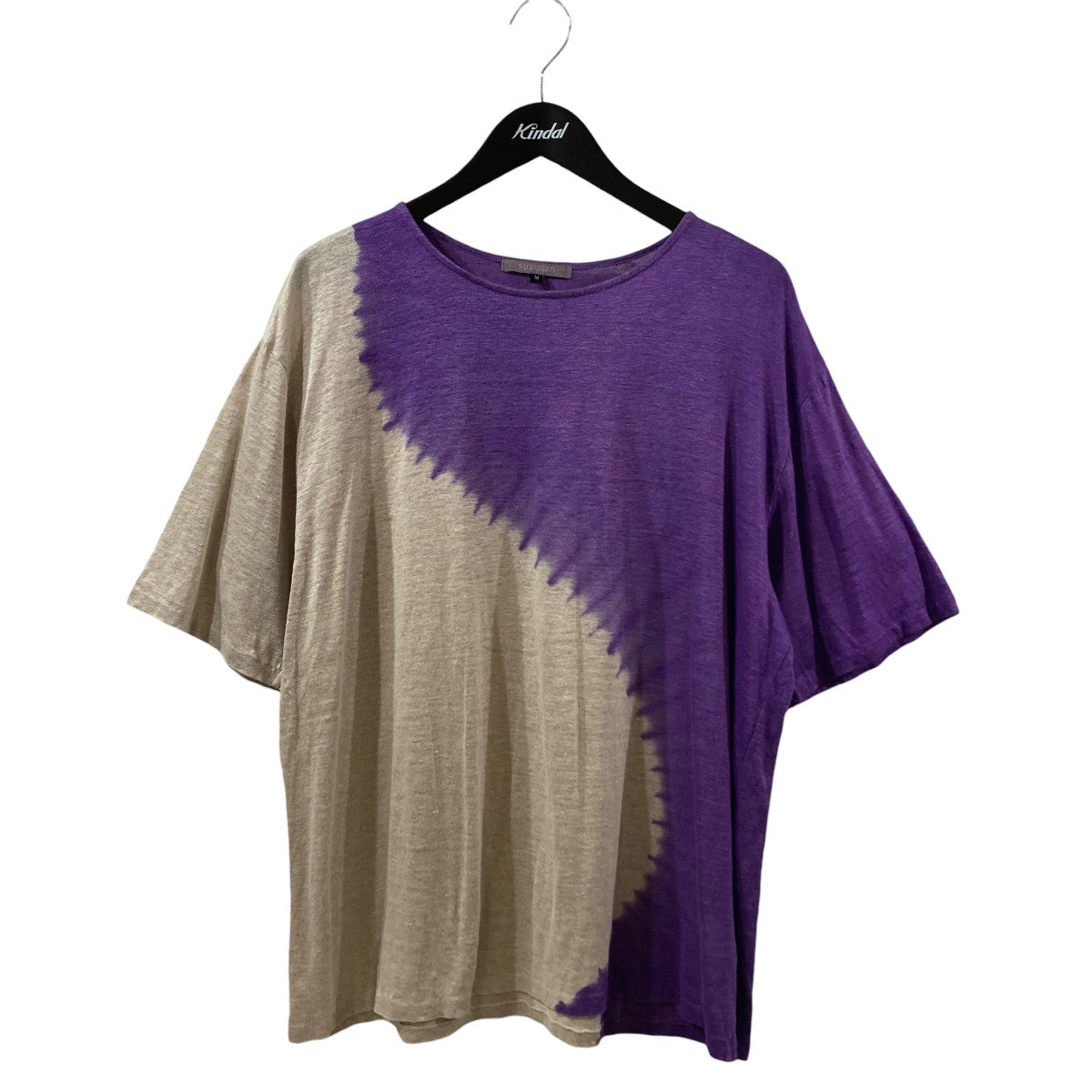 LINEN JERSEY SHORT SLEEVE T-SHIRTS BOUSHI SOMEWAKE SHIBORI CYCLE半袖Tシャツ