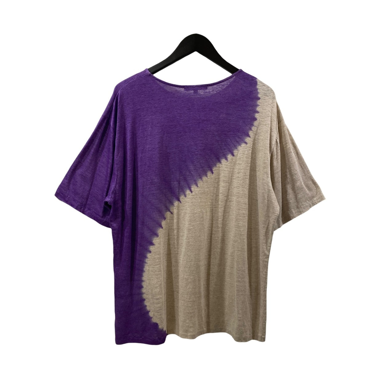 LINEN JERSEY SHORT SLEEVE T-SHIRTS BOUSHI SOMEWAKE SHIBORI CYCLE半袖Tシャツ