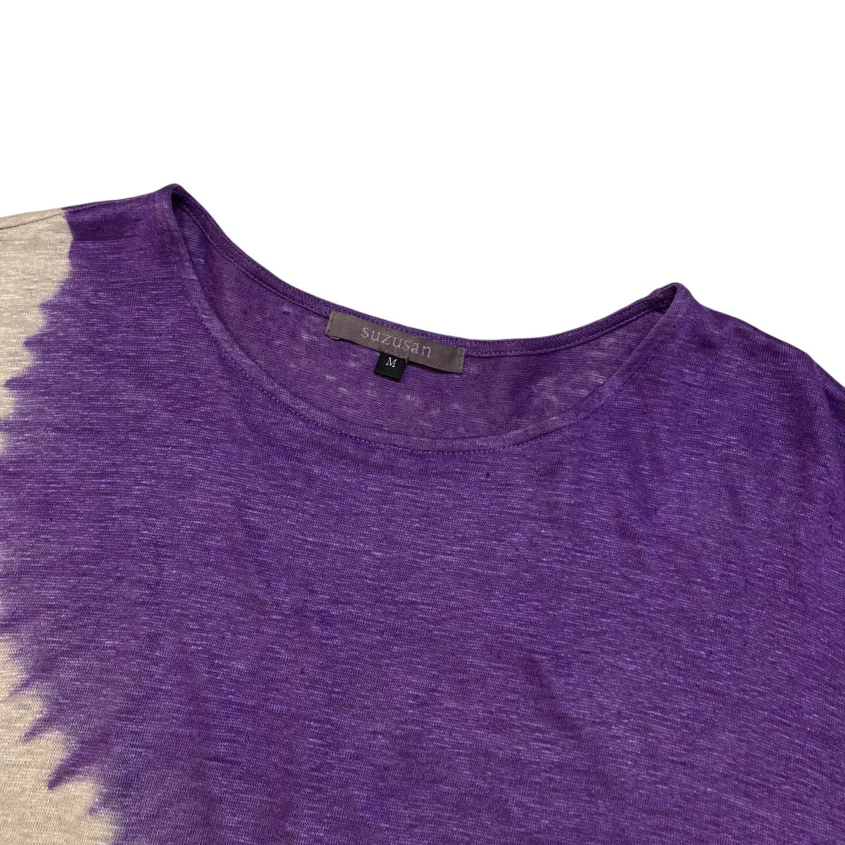 LINEN JERSEY SHORT SLEEVE T-SHIRTS BOUSHI SOMEWAKE SHIBORI CYCLE半袖Tシャツ