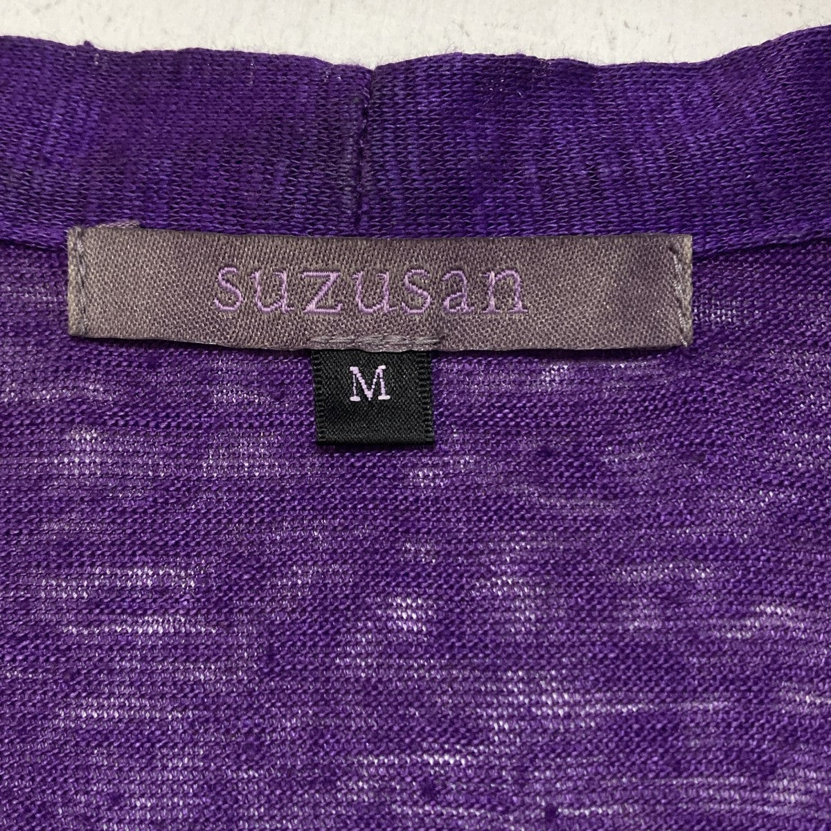 LINEN JERSEY BUTTON CARDIGANカーディガン