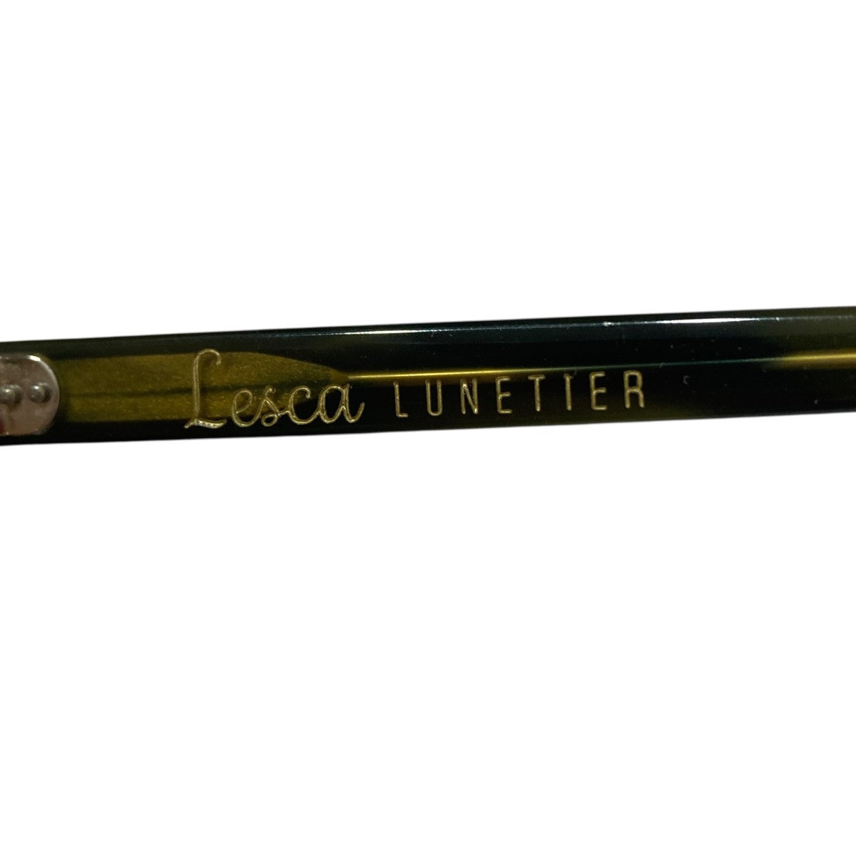 Lesca LUNETIER(レスカ ルネティエ) PICA眼鏡 カーキ サイズ 44-26