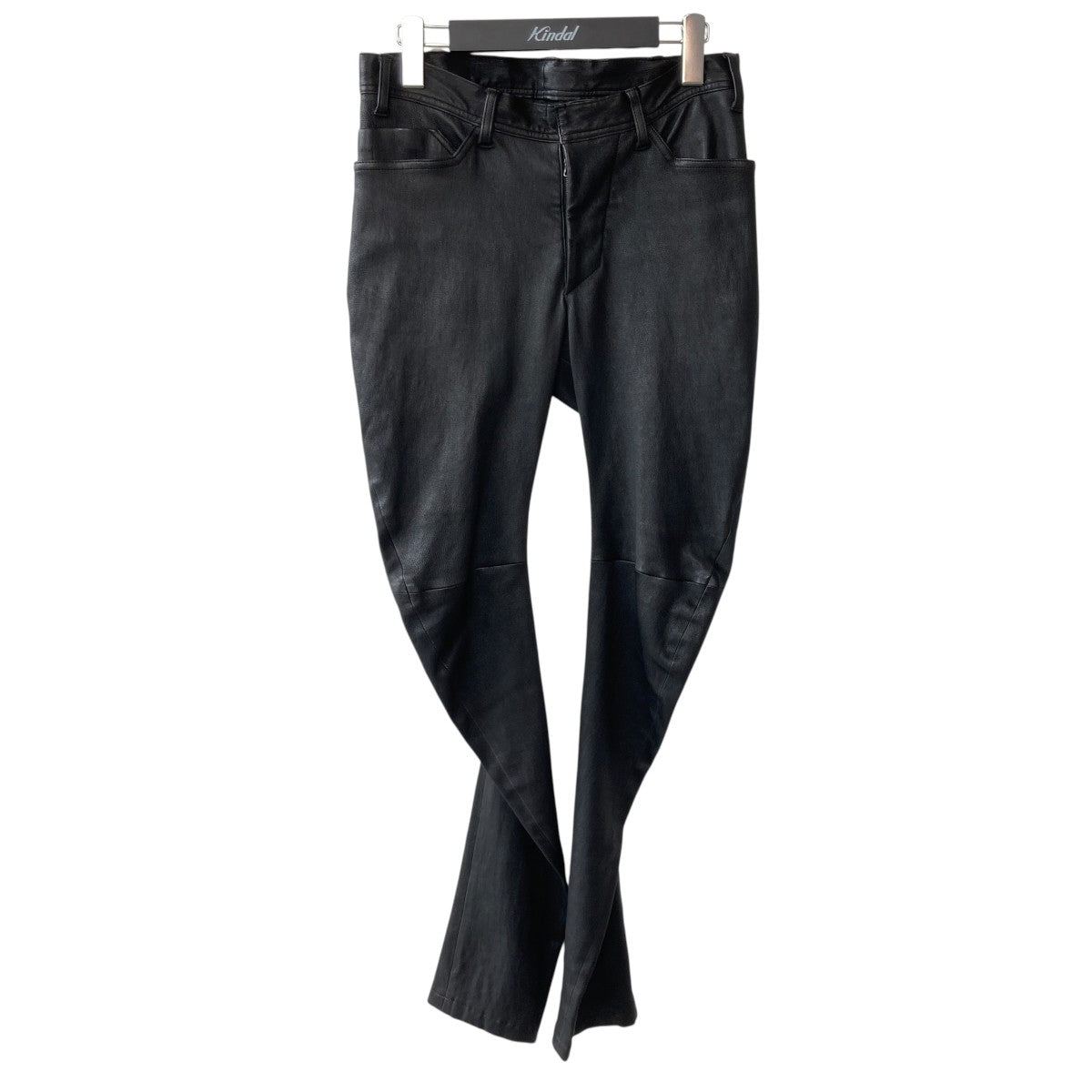 JULIUS(ユリウス) 16SSSTRETCH DEER SKINレザーパンツ527PAM4 527PAM4