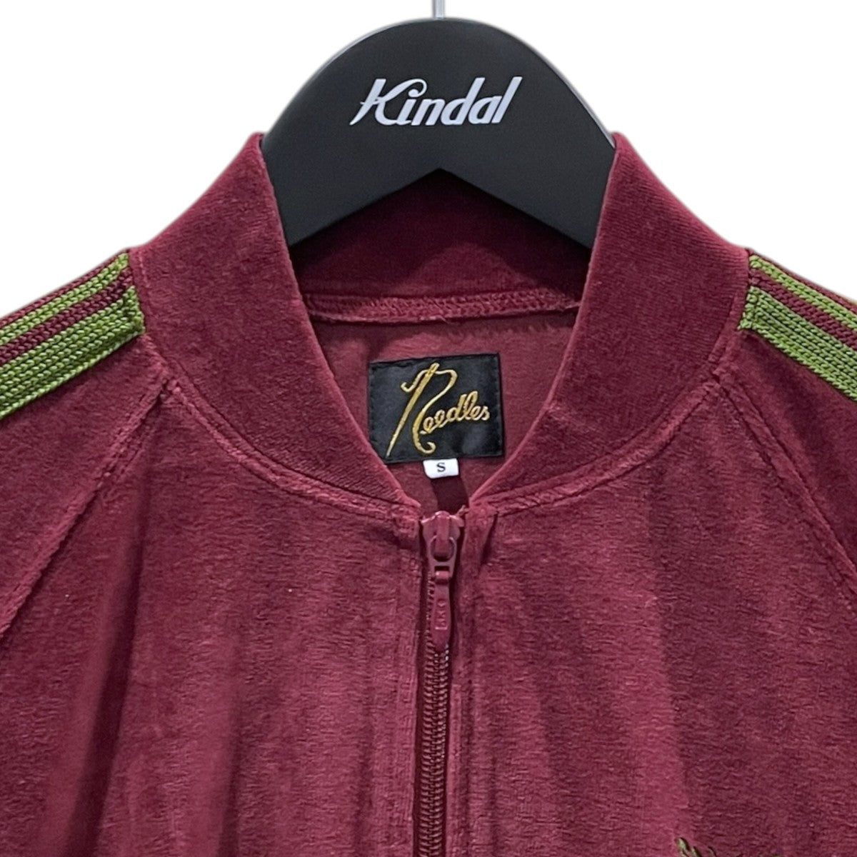 20AW ジップアップベロアジャケット R．C． TRACK JACKET - VELOUR リブカラー トラックジャケット ベロア HM230