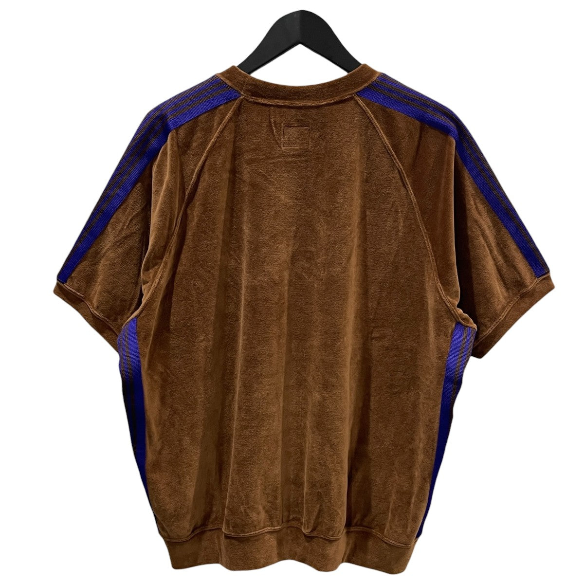 22SS ベロア半袖カットソー S／S Track Crew Neck Shirt - C／Pe Velour ショートスリーブ トラック クルーネックシャツ コットンポリエステル ベロア KP433