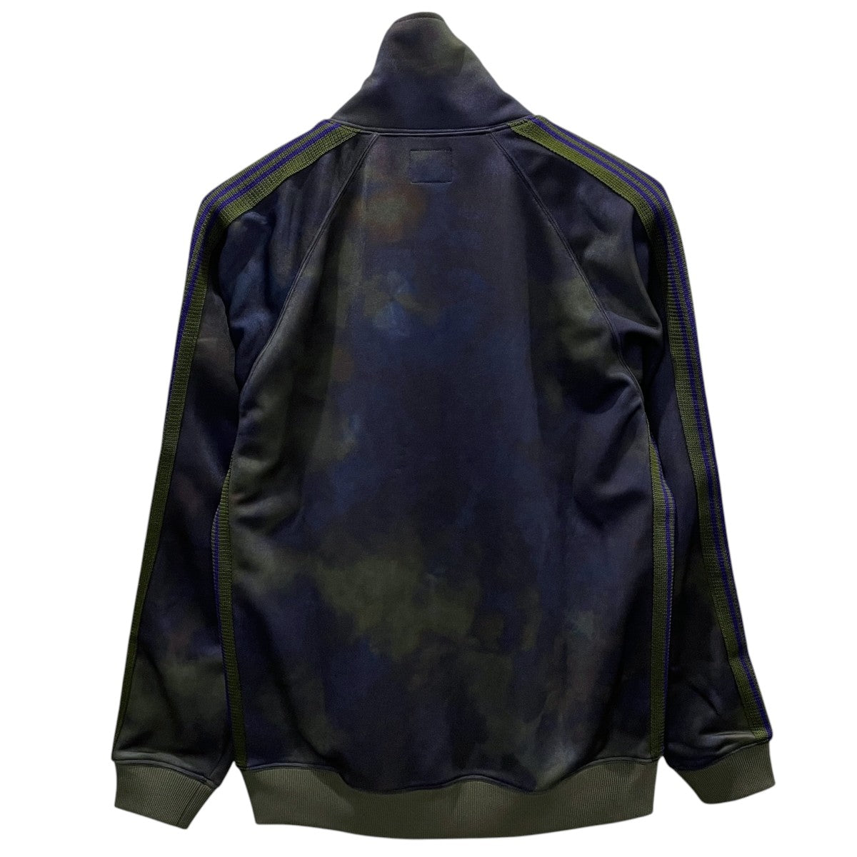 22AW タイダイグラフィック ジップアップジャケット TRACK JACKET - POLY SMOOTH ／ UNEVEN-DYE PRINTED トラックジャケット JO433