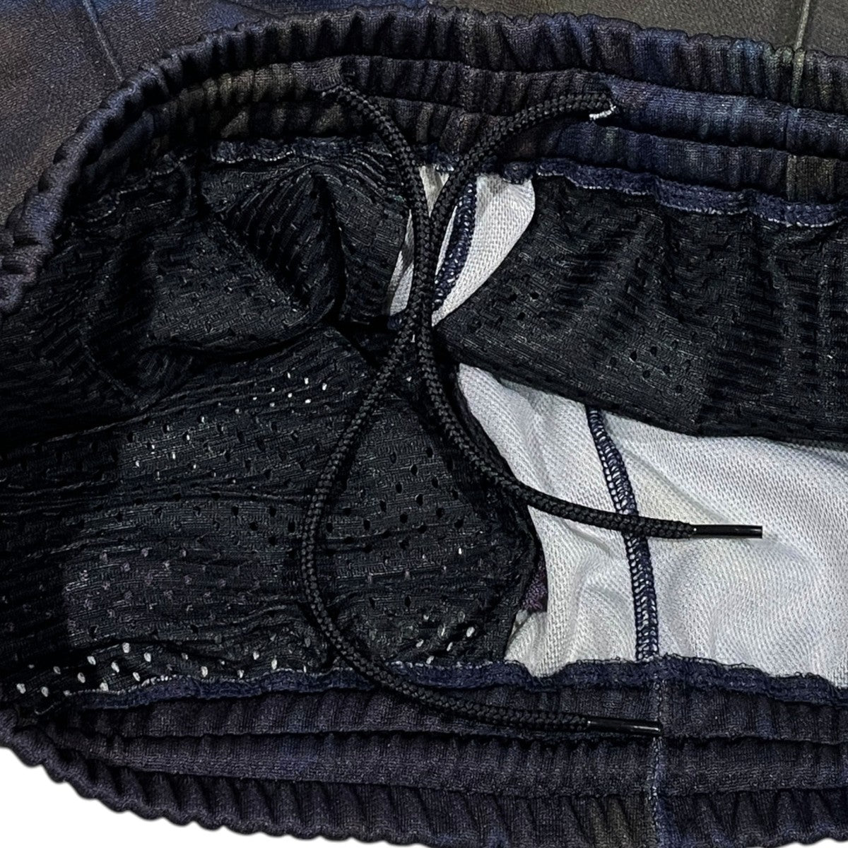 21SS タイダイプリントイージーパンツ ZIPPED TRACK PANTS UNEVEN DYE PRINTE ジップド トラック パンツ ‐ アンイーブン ダイ プリンテッド J0436