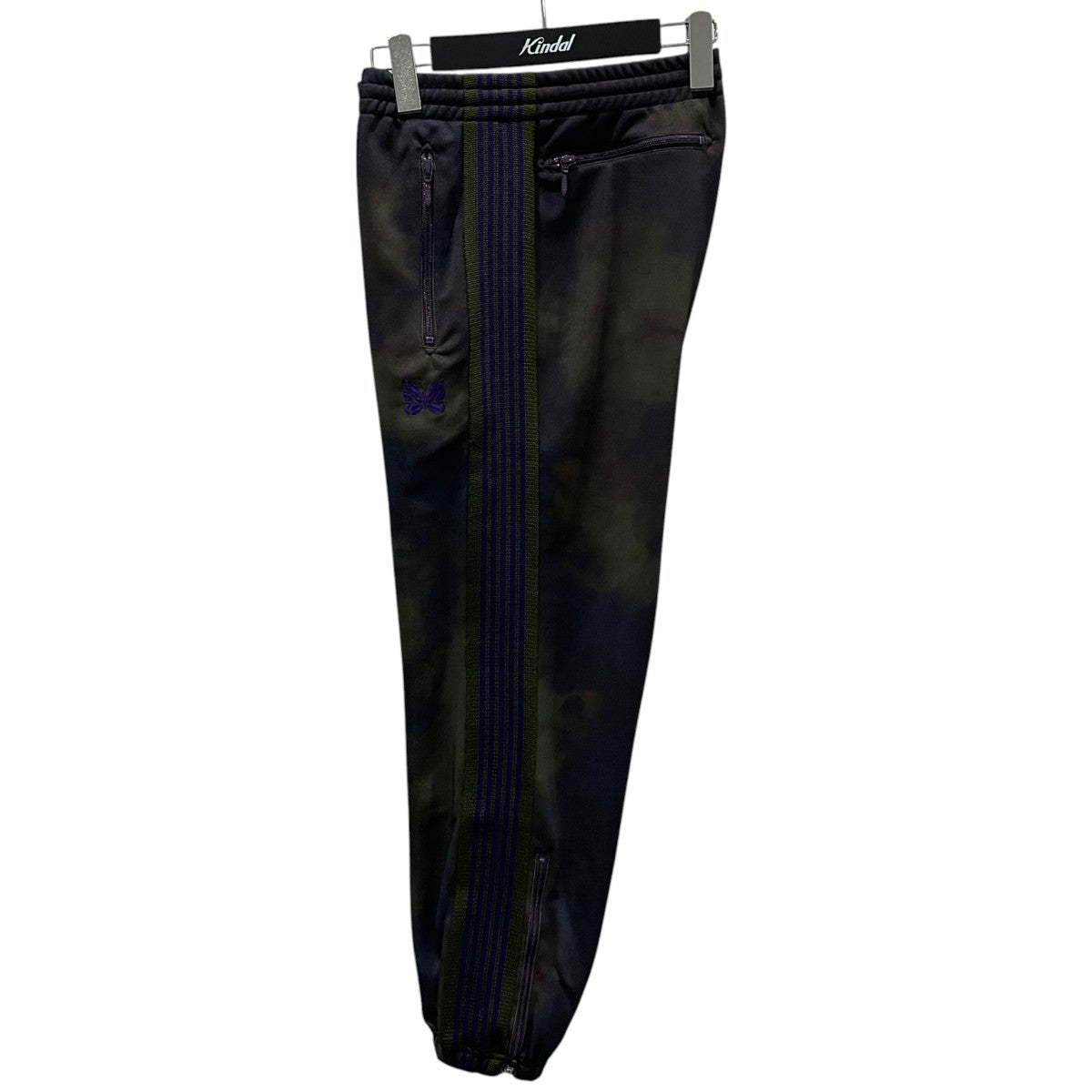 21SS タイダイプリントイージーパンツ ZIPPED TRACK PANTS UNEVEN DYE PRINTE ジップド トラック パンツ ‐ アンイーブン ダイ プリンテッド J0436