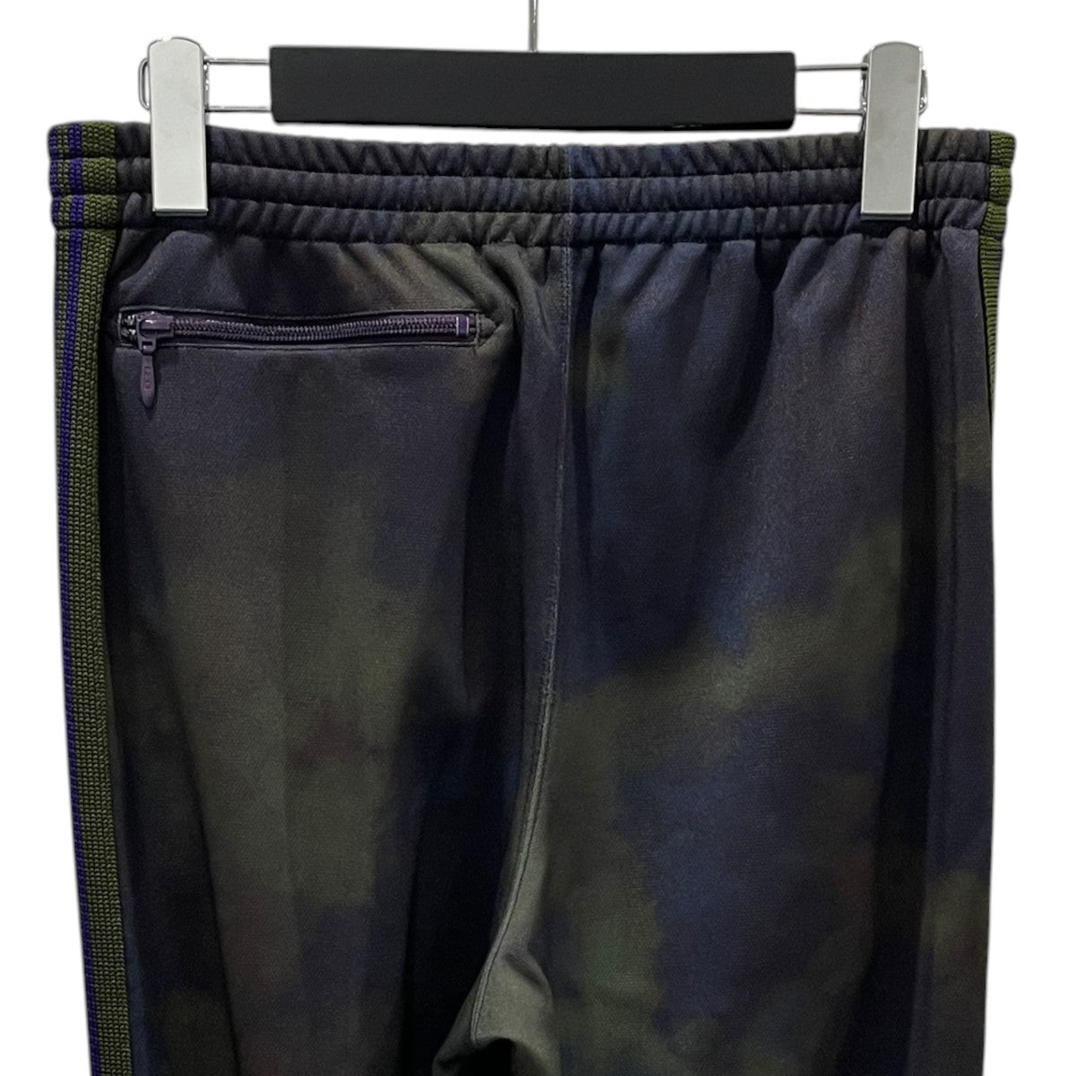 21SS タイダイプリントイージーパンツ ZIPPED TRACK PANTS UNEVEN DYE PRINTE ジップド トラック パンツ ‐ アンイーブン ダイ プリンテッド J0436