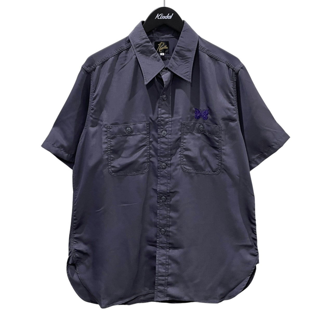 22SS 半袖シャツ S／S Work Shirt - Poly Cloth ショートスリーブ ワークシャツ ポリクロス KP180