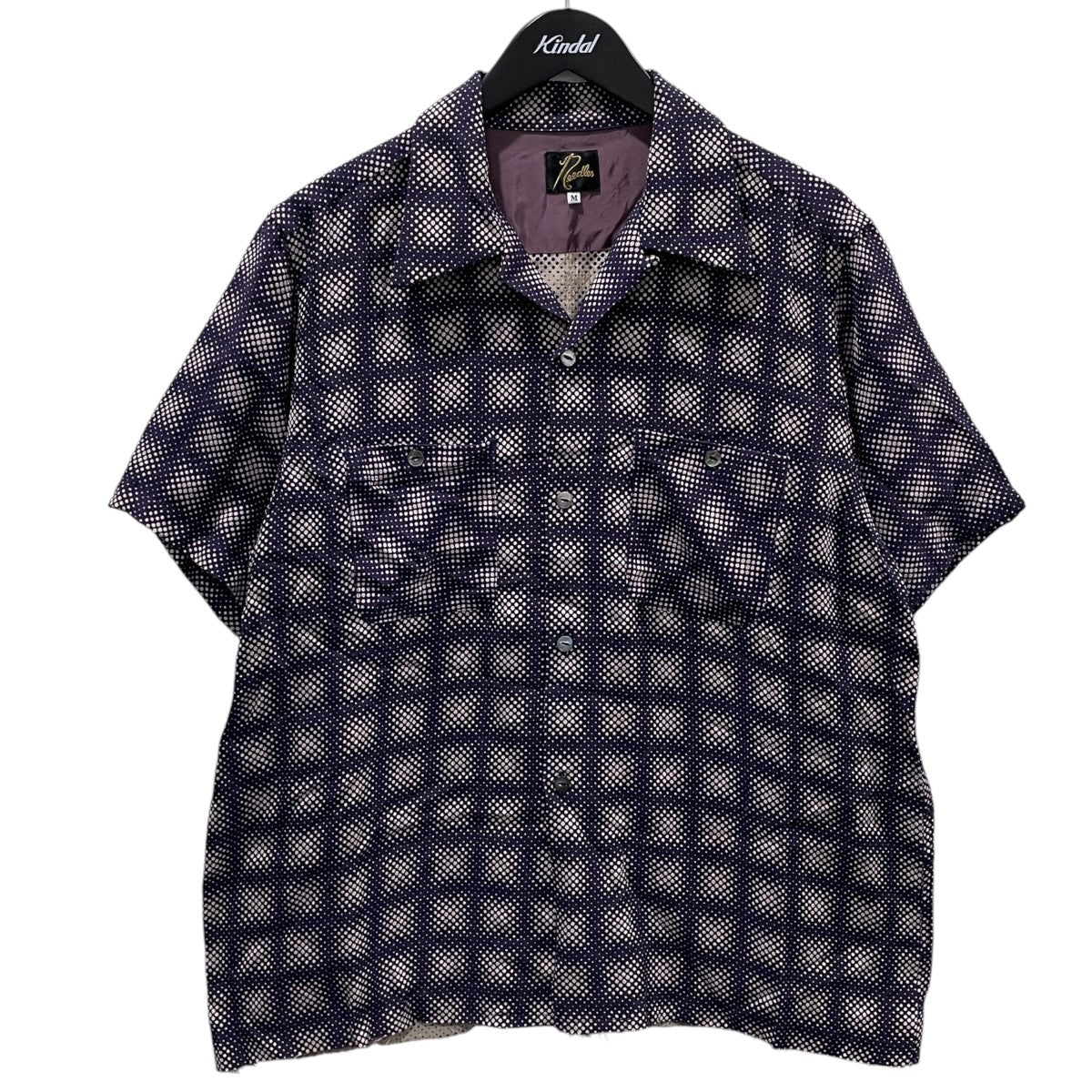 22SS オープンカラーカットオフ半袖シャツ C．O．B． CLASSIC SHIRT - JACQUARD カットオフ クラシックシャツ ジャカード KP087A