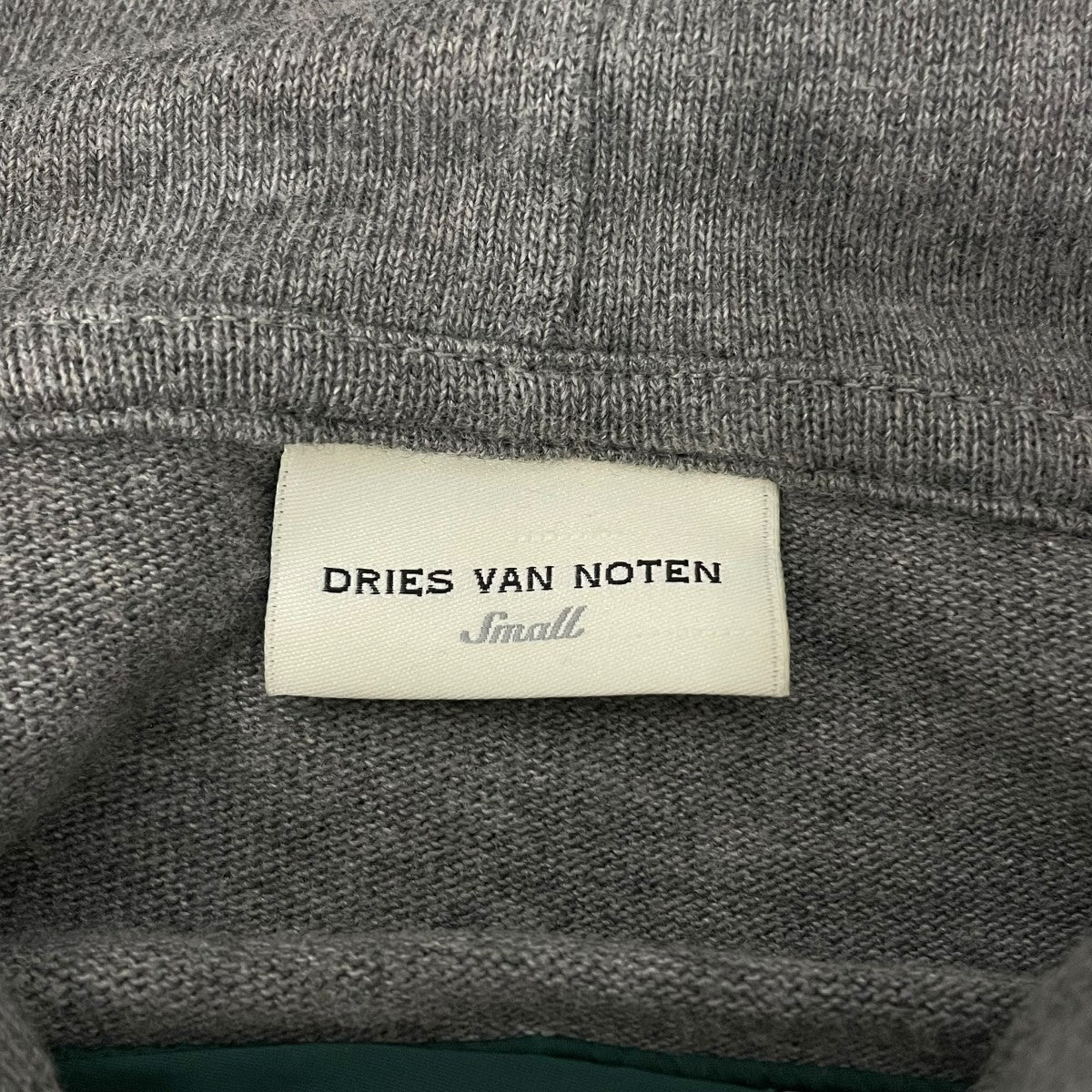 DRIES VAN NOTEN(ドリスヴァンノッテン) ジップアップパーカー グレー