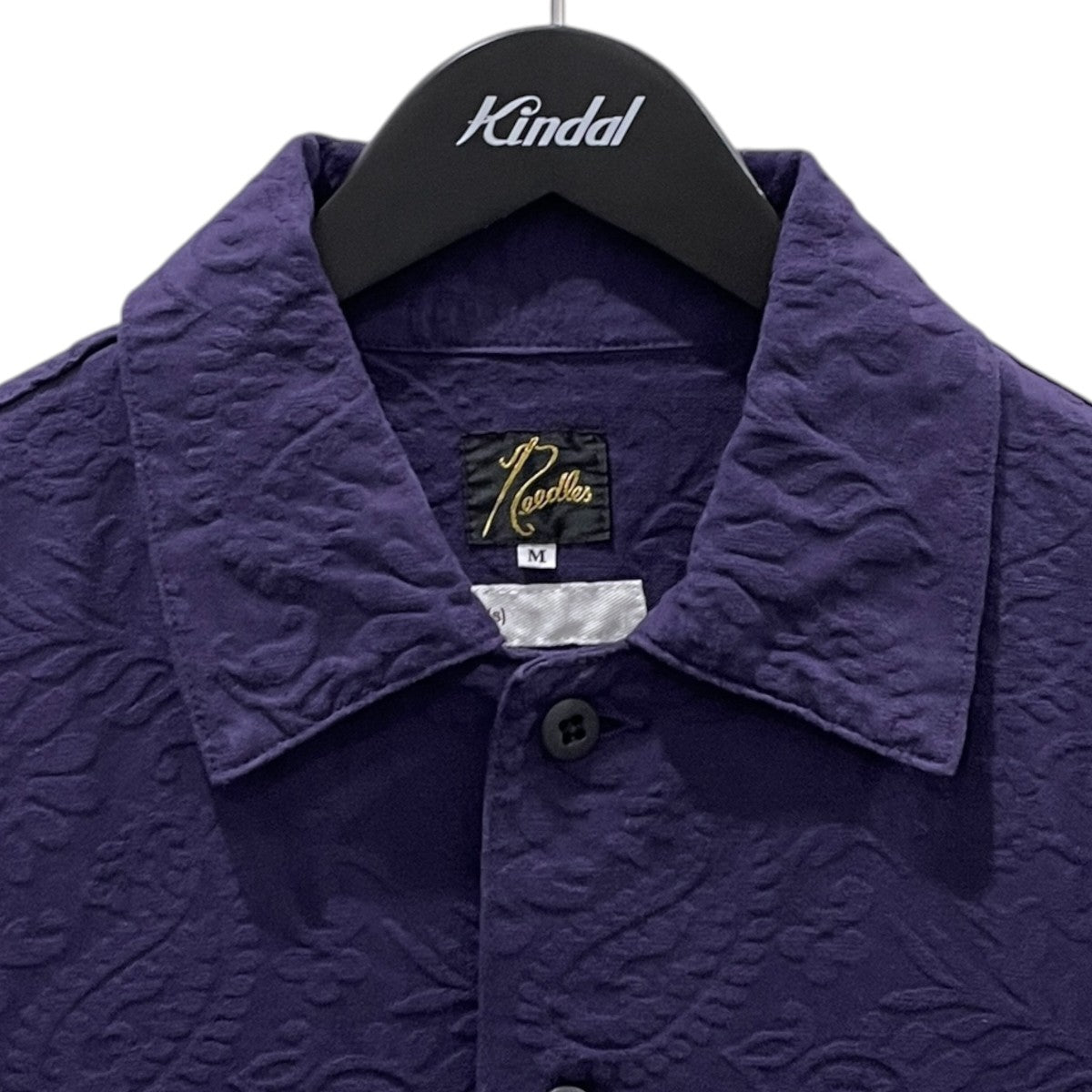 23SS 半袖シャツ S／S Fatigue Shirt - Paisley Jacquard ショートスリーブ ファティーグ シャツ - ペイズリー ジャカード NEED-0441