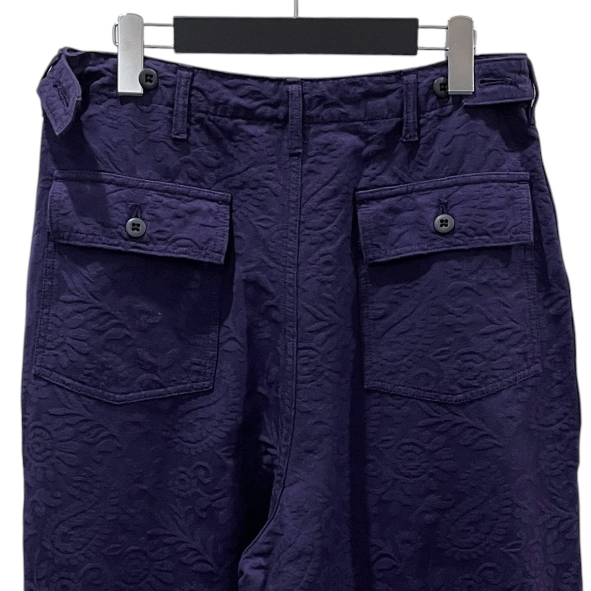 23SS ワイドパンツ H．D． Pant - Fatigue ／ Paisley Jacquard ヒザデルパンツ ファティーグ ペイズリージャガード MR414