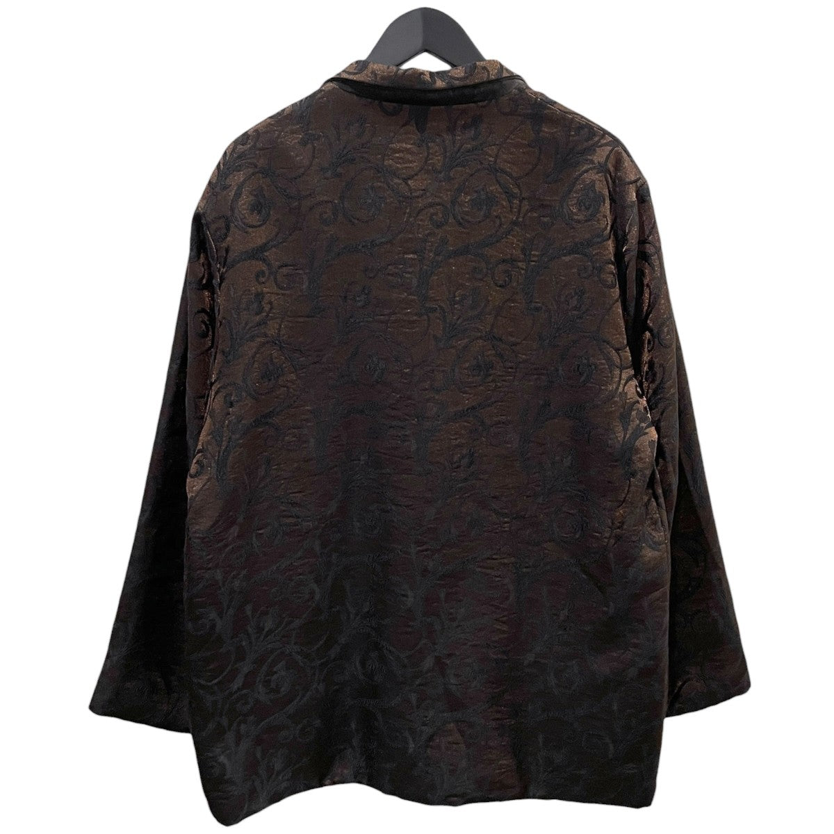 20AW リバーシブルジャケット Rev．1B Jacket - Arabesque Jq． リバーシブル 1ボタン ジャケット - アラベスク ジャカード HM123