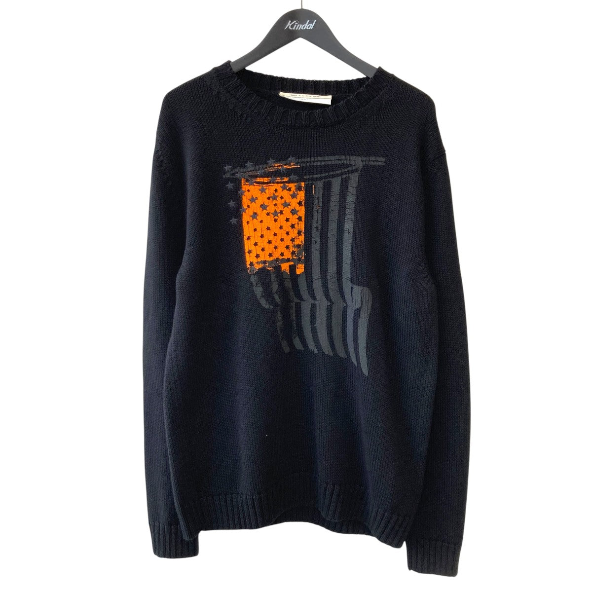 23AWLOGO CREWNECK SWEATERロゴ クルーネック セーターaamkn0214