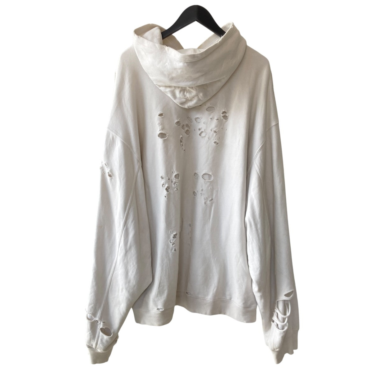 21SSCaps Destroyed Hoodieダメージ加工 プルオーバーパーカー659403