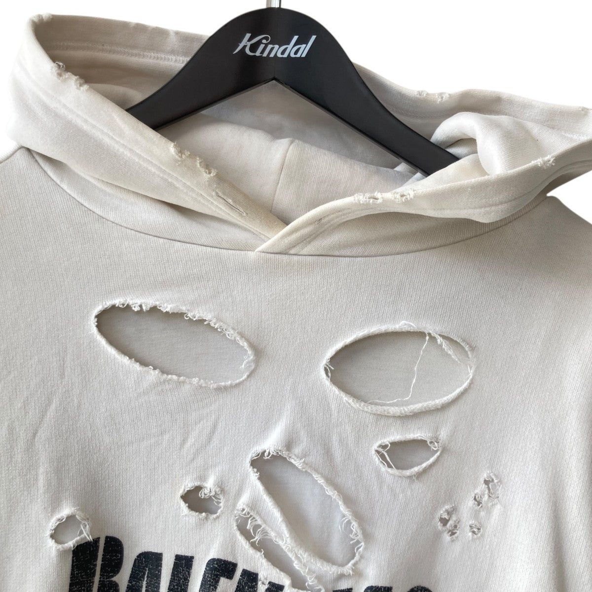 21SSCaps Destroyed Hoodieダメージ加工 プルオーバーパーカー659403