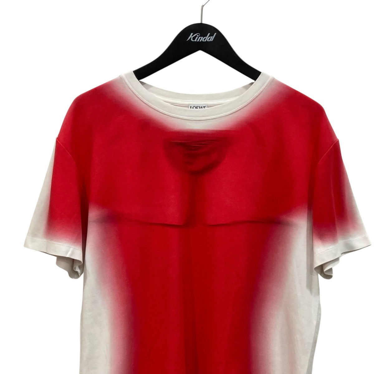 LOEWE(ロエベ) 半袖TシャツS540Y22X46 S540Y22X46 レッド サイズ XS