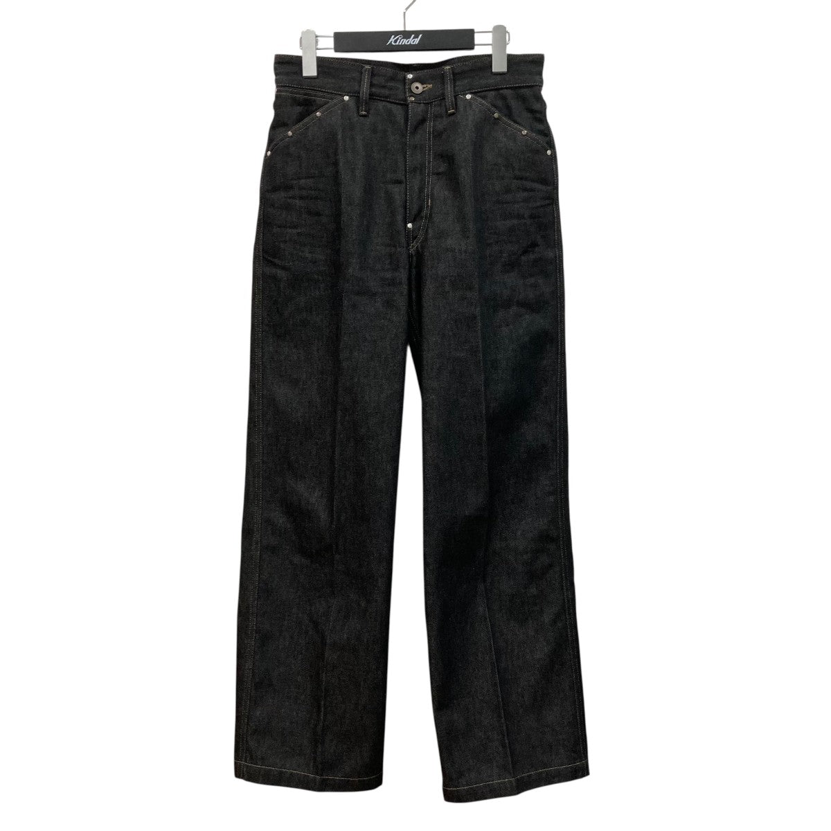 26SSWIDE PANT WITH STUDSデニムパンツPA1288 LD1061