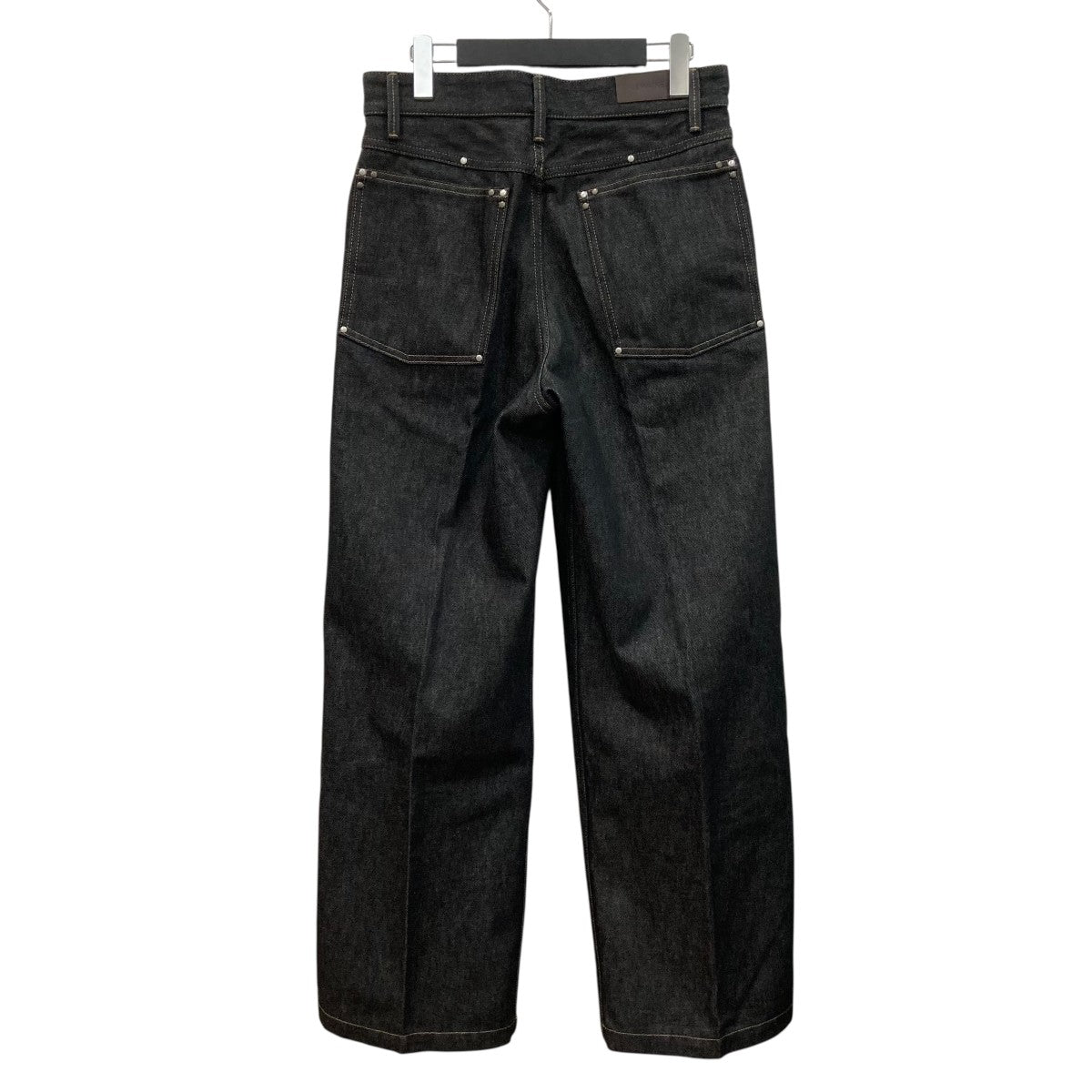 26SSWIDE PANT WITH STUDSデニムパンツPA1288 LD1061
