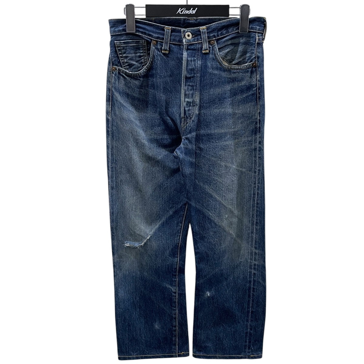 90s デニムパンツ S501XX 米国製 BIG E ボタン裏555 44501-0022