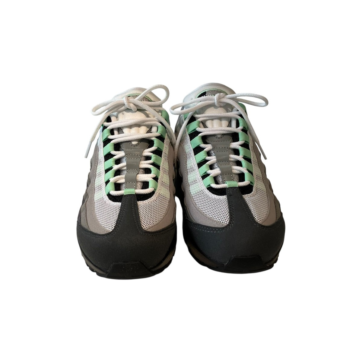 WMNS AIR MAX 95 BIG BUBBLE BLACK／FRESH MINT-WHITE-MEDIUM GREYスニーカーHJ5996-005