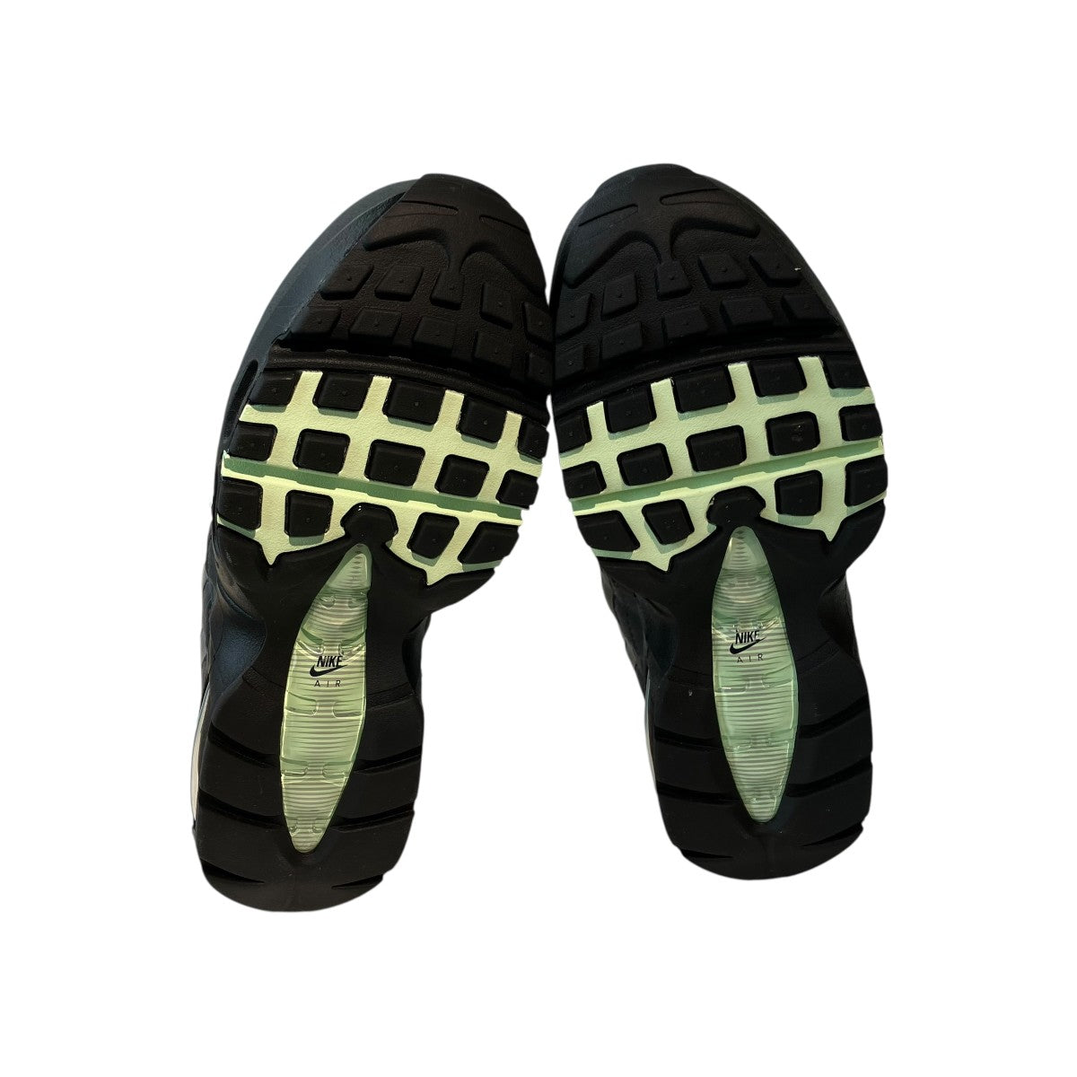 WMNS AIR MAX 95 BIG BUBBLE BLACK／FRESH MINT-WHITE-MEDIUM GREYスニーカーHJ5996-005
