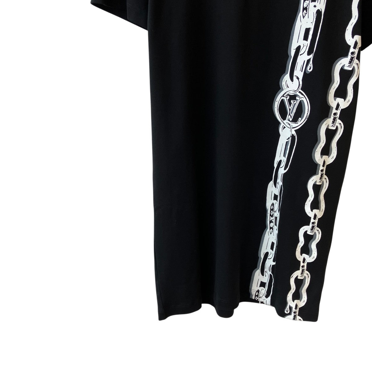 LOUIS VUITTON(ルイヴィトン) 22SS半袖ワンピース ブラック サイズ XS
