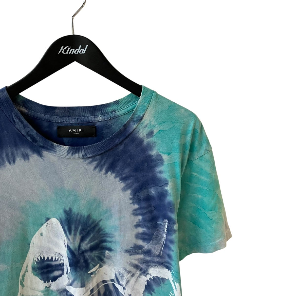 AMIRI(アミリ) shark tee半袖Tシャツ ネイビー サイズ S｜【公式
