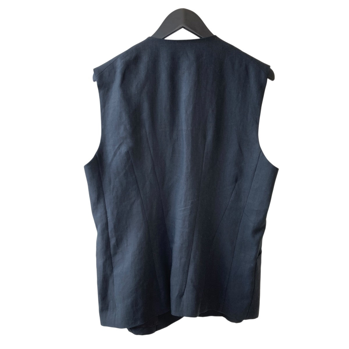 Linen No Sleeve Jakcetノースリーブジャケット ベストSL-V02-200